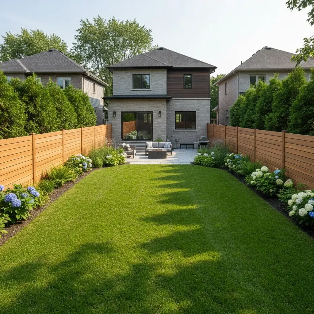 Professional Fence contractor by Urban Landscaping Laval in Laval